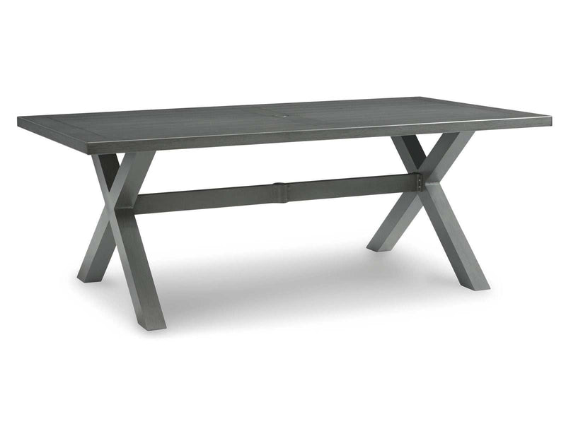 Elite Park Gray Outdoor Dining Table - Ornate Home