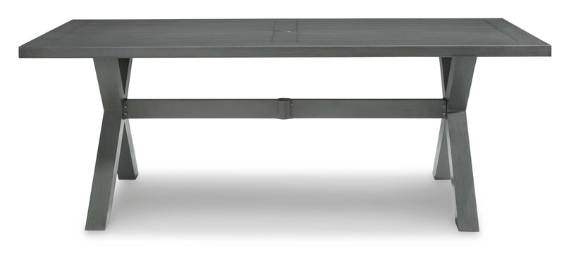 Elite Park Gray Outdoor Dining Table - Ornate Home