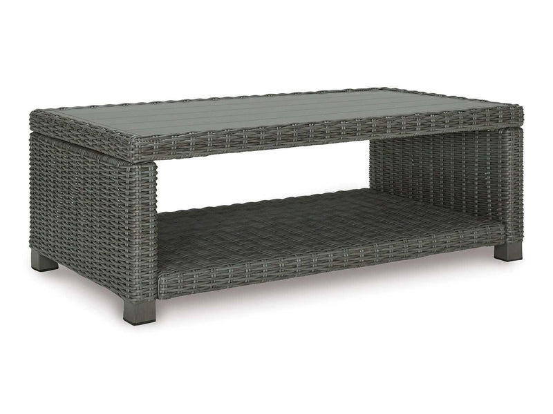 Elite Park Gray Outdoor Coffee Table - Ornate Home