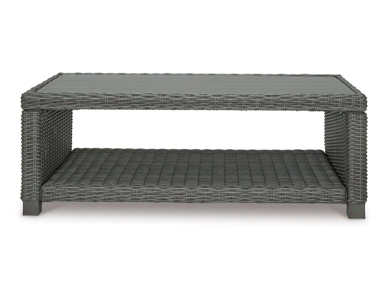 Elite Park Gray Outdoor Coffee Table - Ornate Home