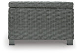 Elite Park Gray Outdoor Coffee Table and End Table