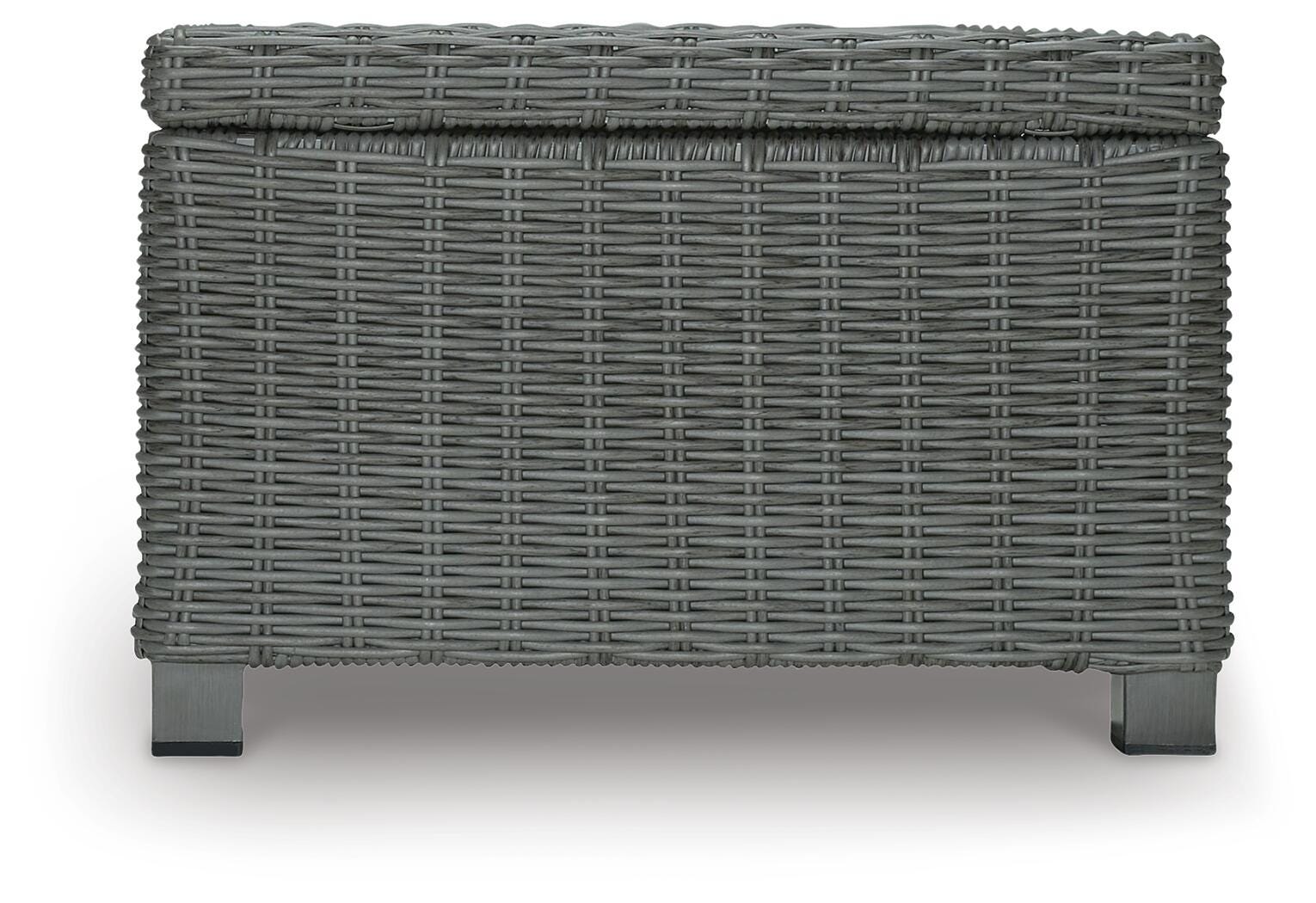 Elite Park Gray Outdoor Coffee Table and End Table