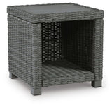 Elite Park Gray Outdoor Coffee Table and End Table