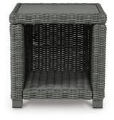 Elite Park Gray Outdoor Coffee Table and End Table