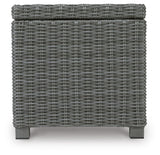 Elite Park Gray Outdoor Coffee Table and End Table