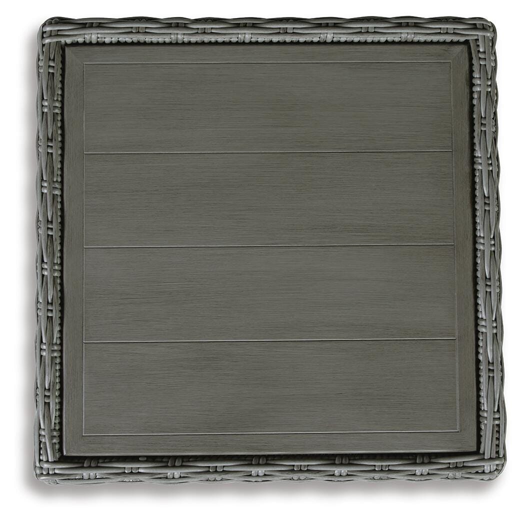 Elite Park Gray Outdoor Coffee Table and End Table