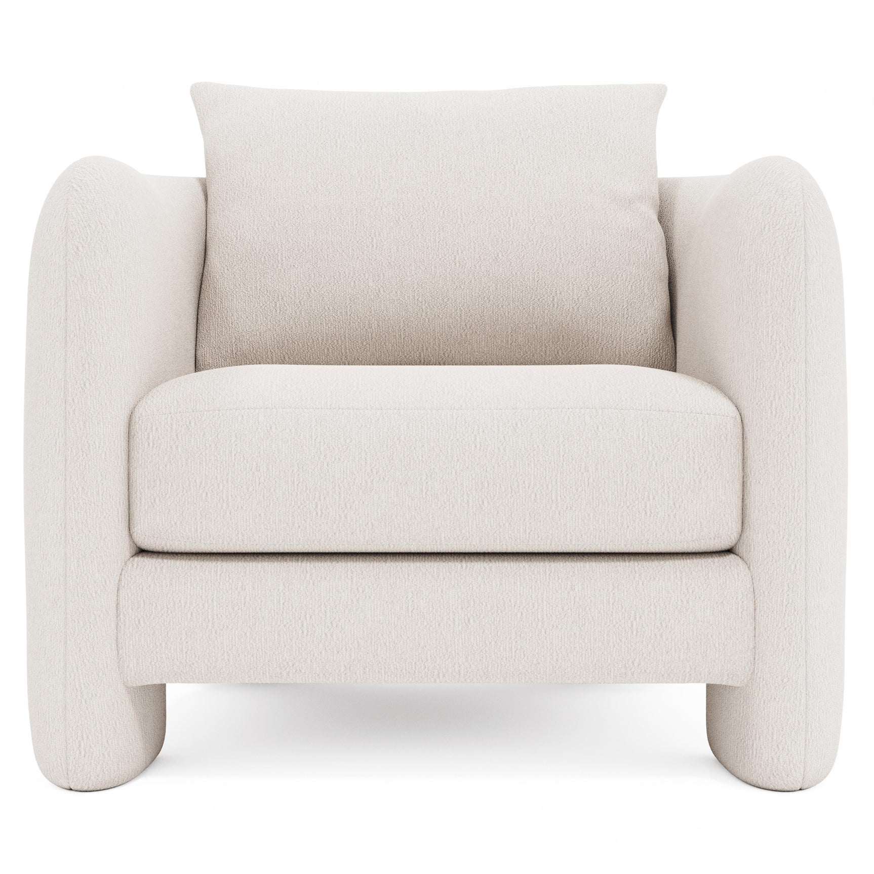 Rowan Ivory Chair Without Pillows