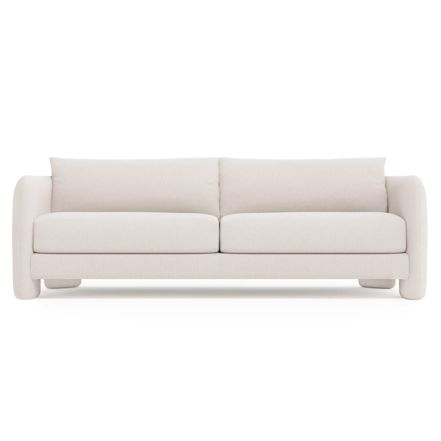 Rowan Ivory Sofa Without Pillows