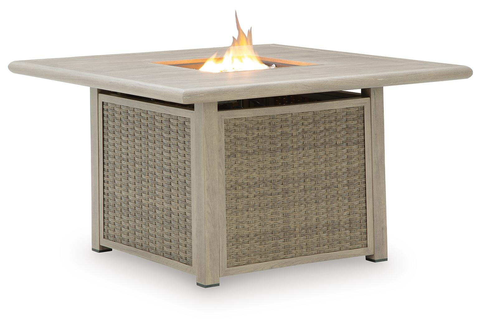 Carisbo Beige Fire Pit Table