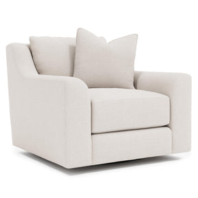 Gabi Ivory Swivel Chair