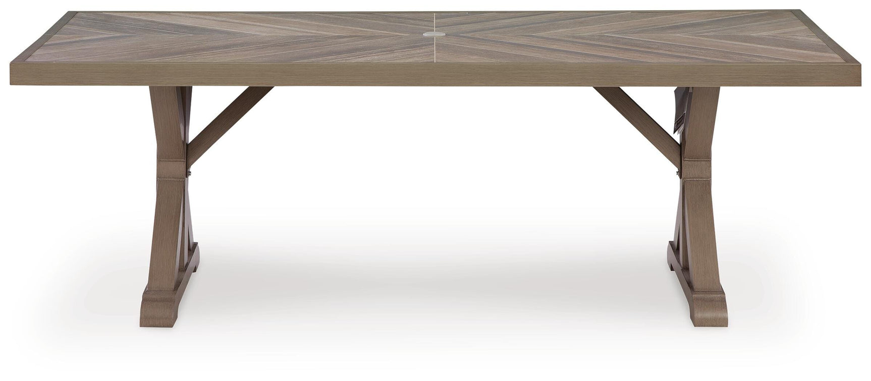 Revare Beach Beige Outdoor Dining Table