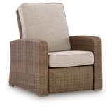 Revare Beach Beige Outdoor Recliner