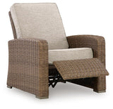 Revare Beach Beige Outdoor Recliner