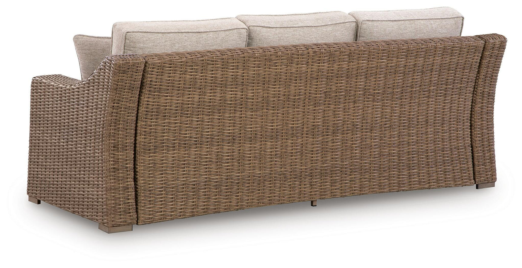Revare Beach Beige Outdoor Sofa with Cushion
