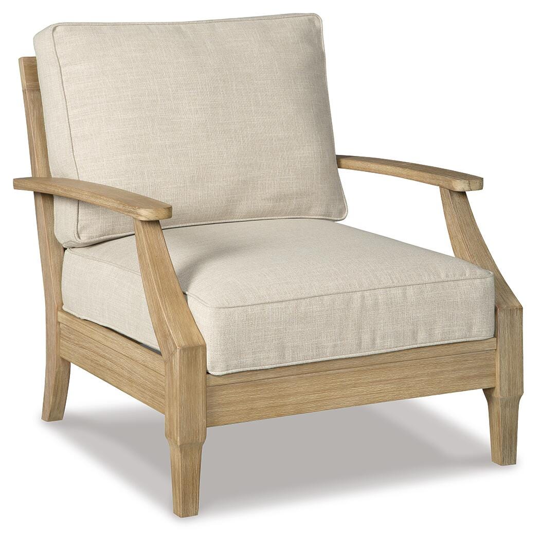 Clare View Beige Outdoor Sofa, Loveseat and 2 Lounge Chairs