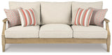 Clare View Beige Outdoor Sofa, Loveseat and 2 Lounge Chairs