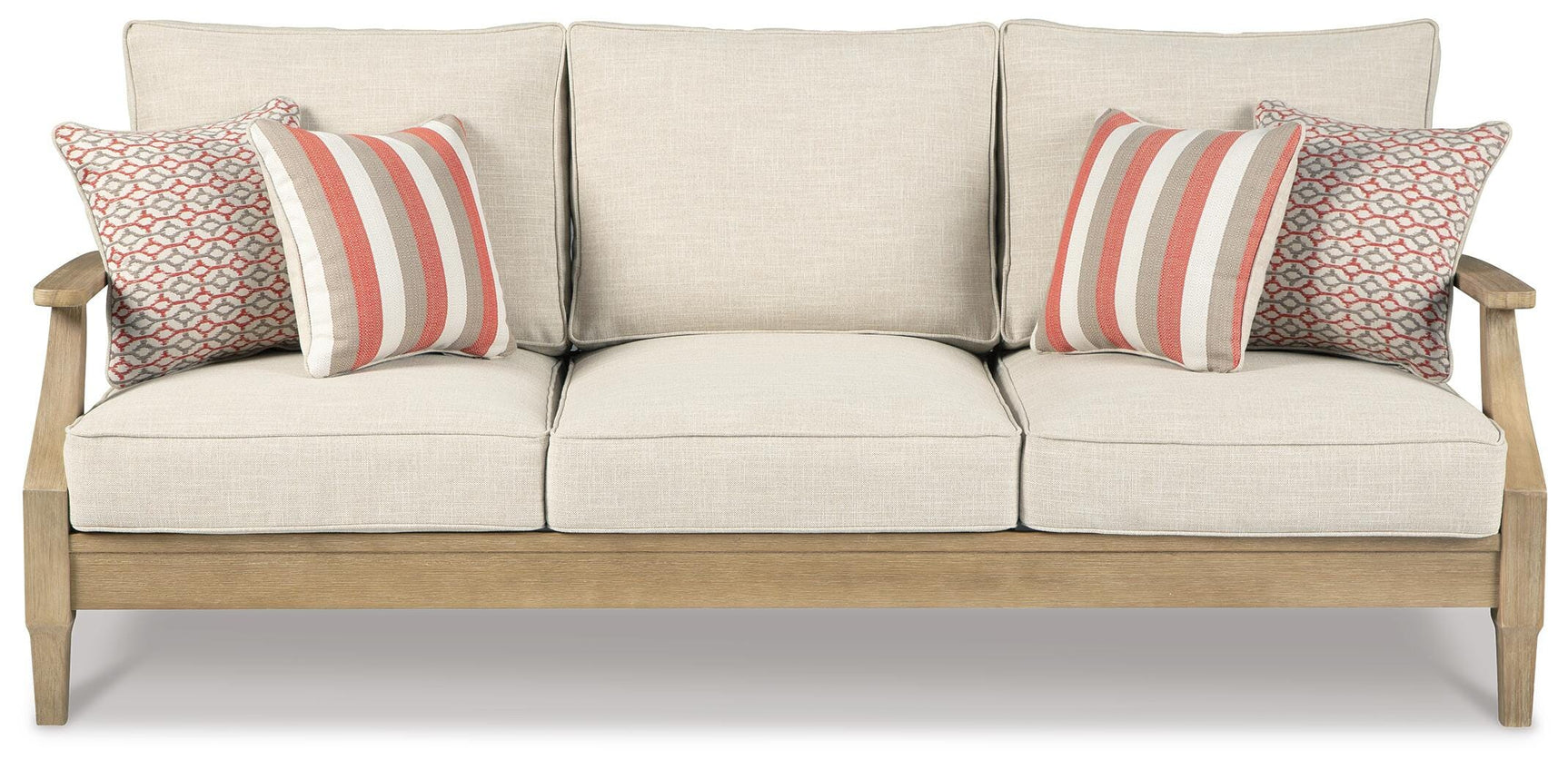 Clare View Beige Outdoor Sofa, Loveseat and 2 Lounge Chairs