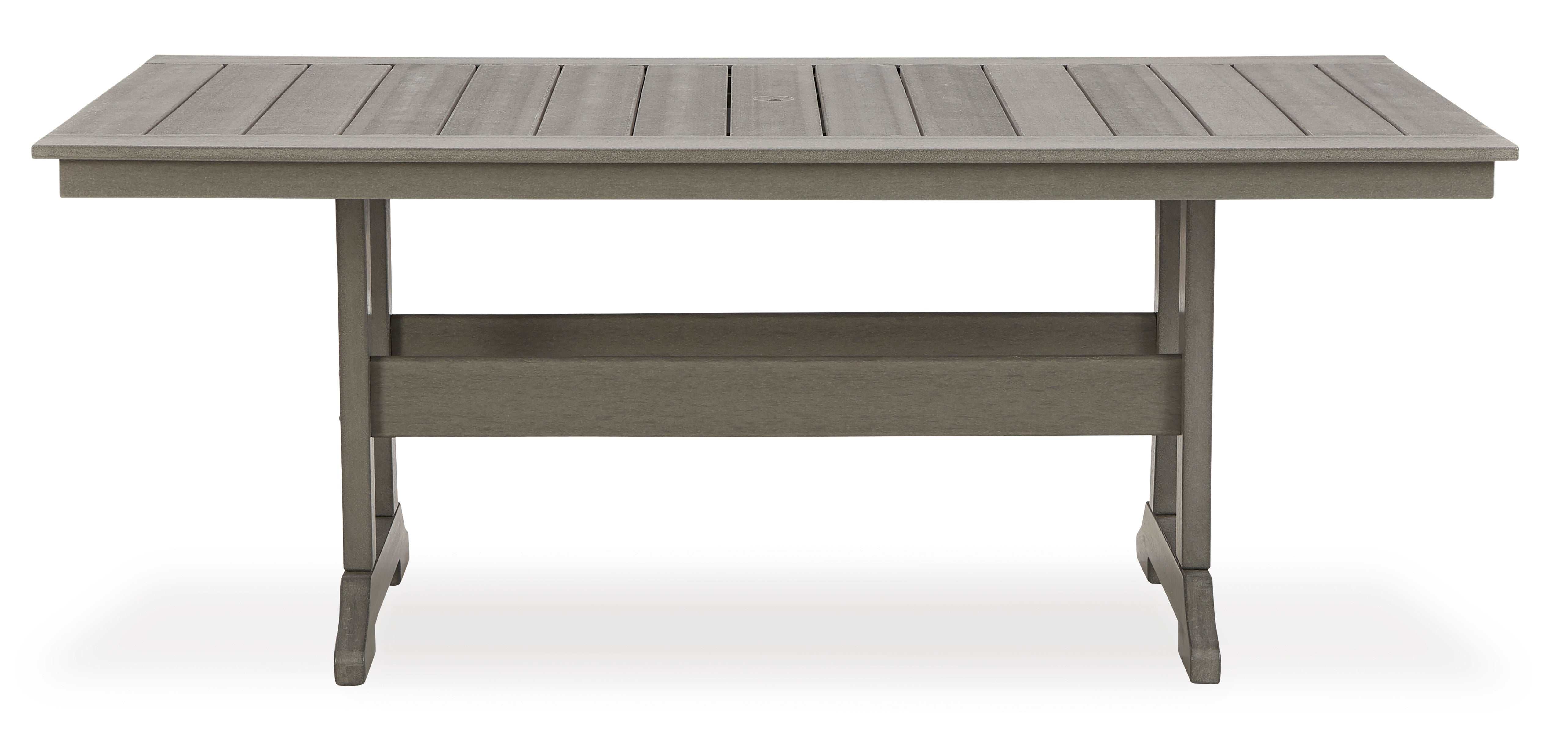 Visola Gray Outdoor Dining Table - Ornate Home