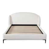 Path White Shearling Bed - Ornate Home