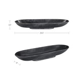 Venetia Black Marble Tray