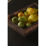 Piero Deep Red Marble Basin