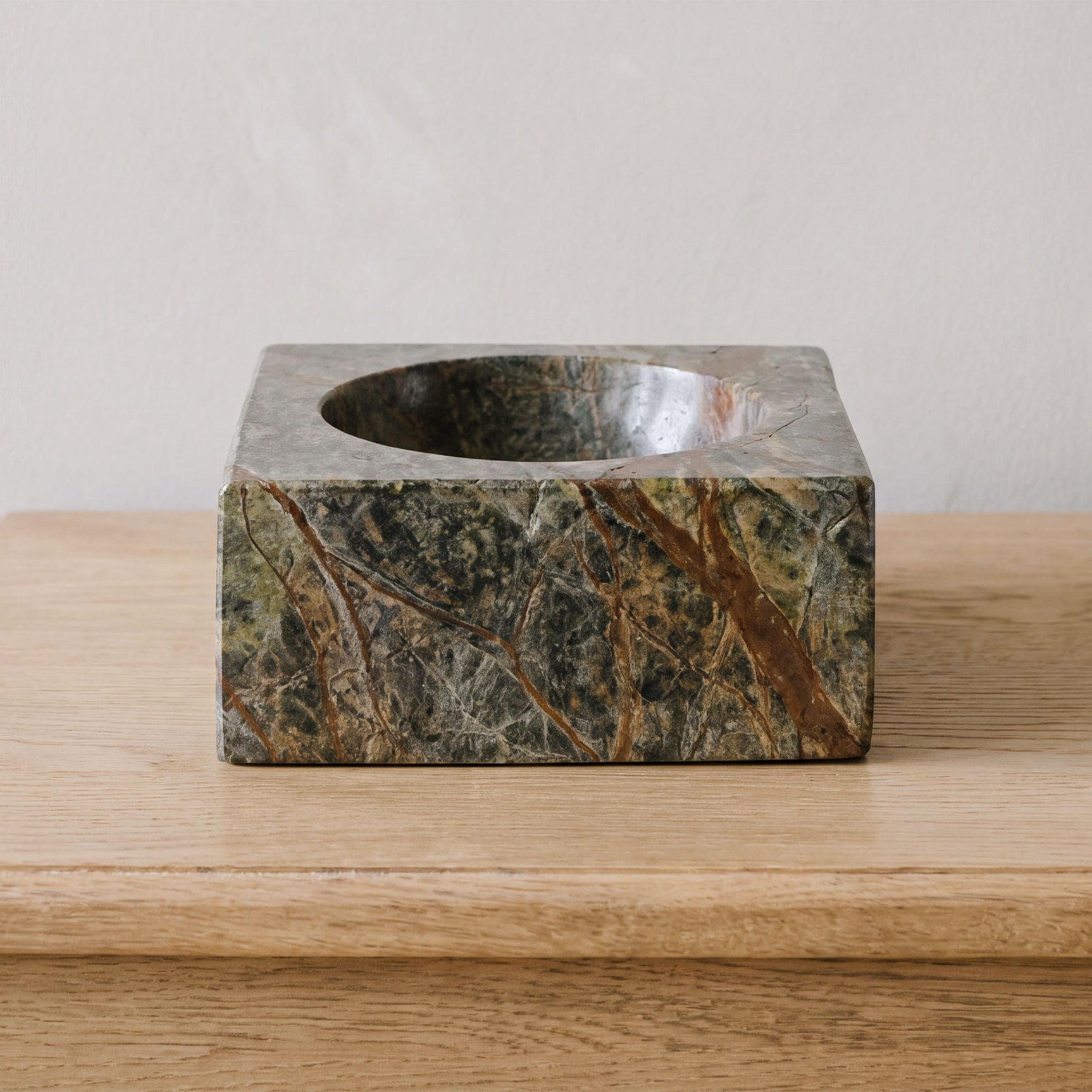 Apollo Green Rainforest Marble Catchall