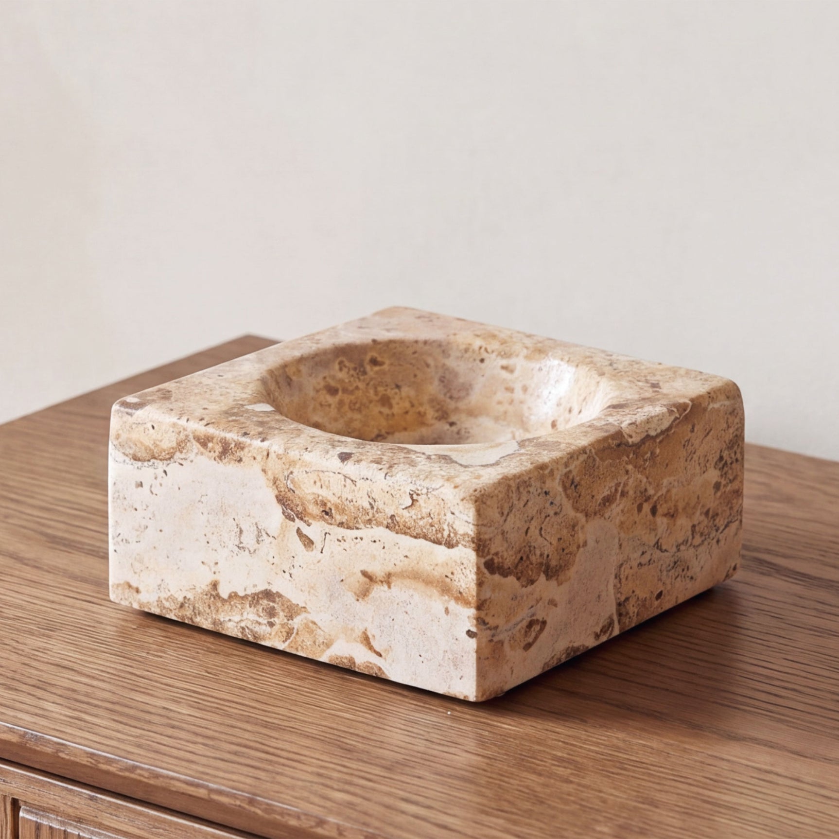 Apollo Beige Panther Stone Marble Catchall
