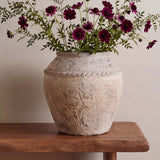 Amai White Clay Pot