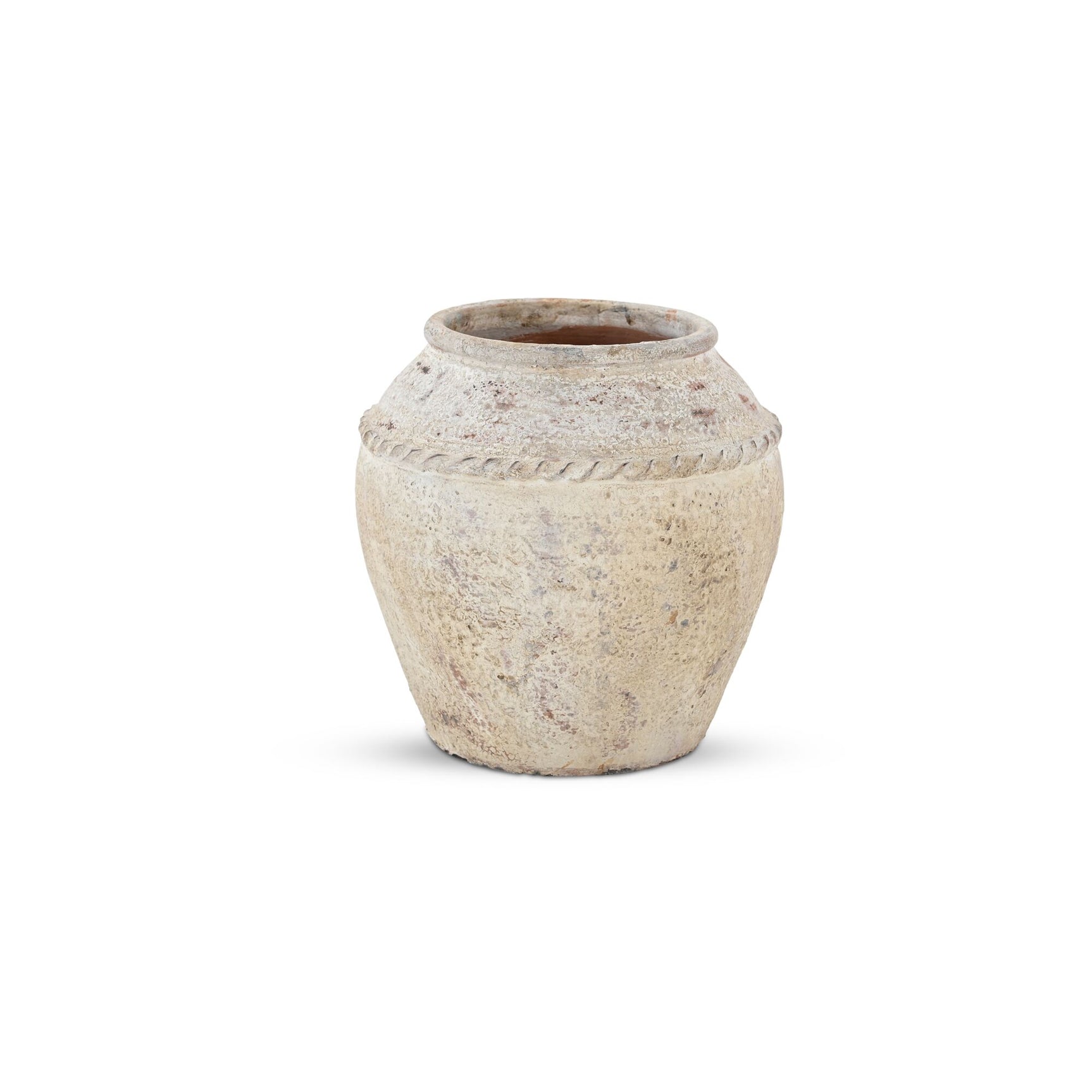 Amai White Clay Pot