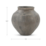 Mika Brown Clay Pot