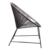 Pablo Black/Grey Accent Chairs (Set of 2) - Ornate Home