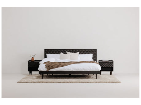 Pablo Black King Bed - Ornate Home