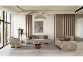 Pablo Brown Loveseat - Ornate Home