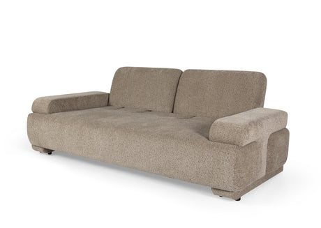 Pablo Brown Loveseat - Ornate Home