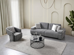Pablo Gray Living Room Set - Ornate Home