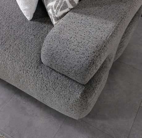 Pablo Gray Loveseat - Ornate Home