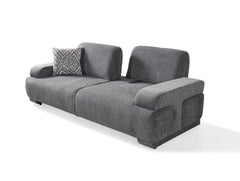 Pablo Gray Loveseat - Ornate Home