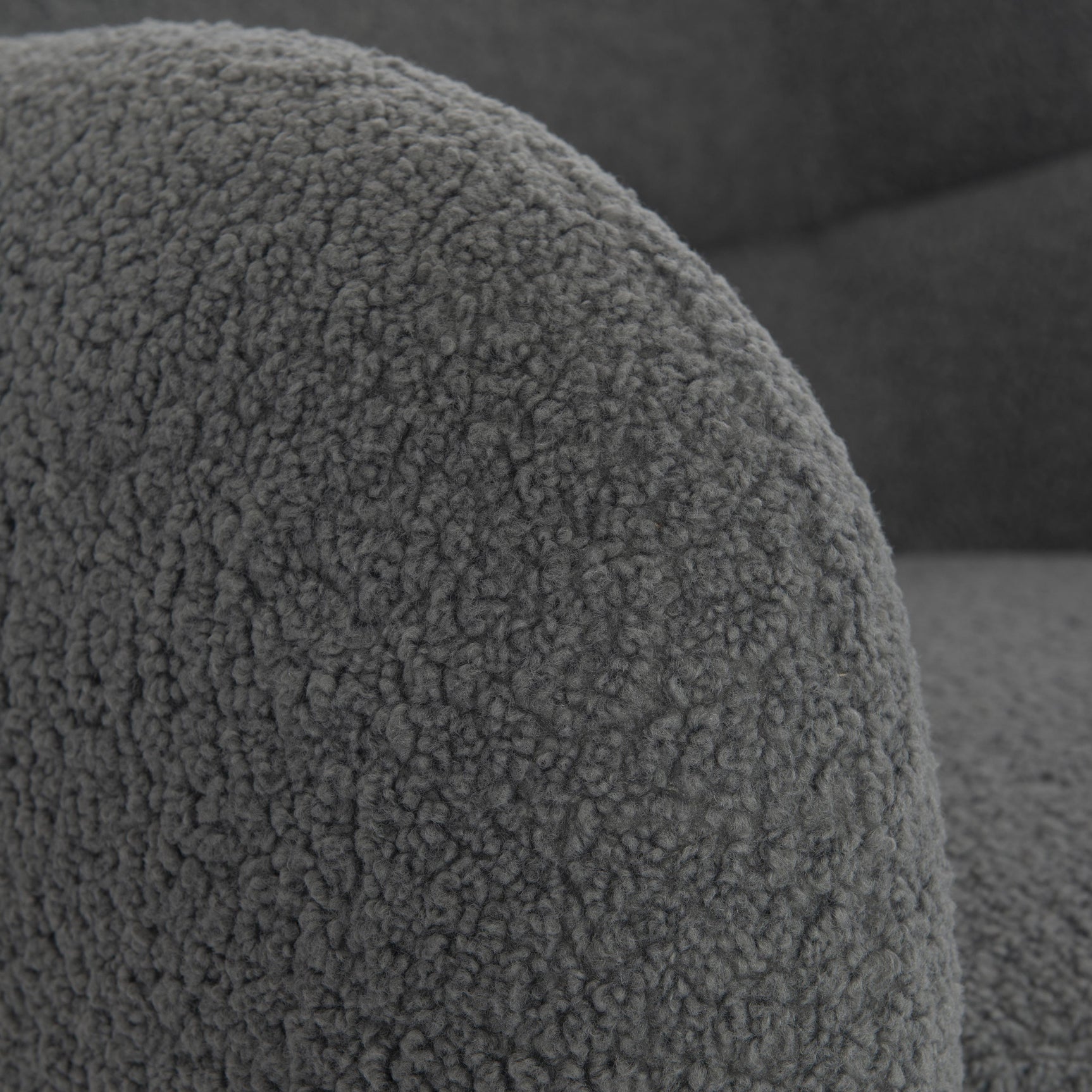 Pablo Grey Fabric Swivel Chair - Ornate Home