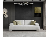 Pablo White Loveseat - Ornate Home