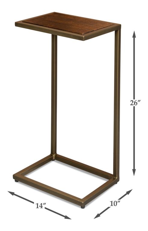 Pablon Brown End Table - Ornate Home