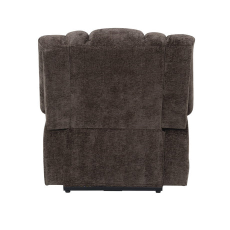 Pacay Brown Chenille Power Recliner - Ornate Home