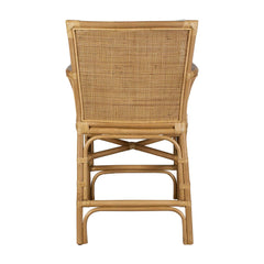 Pacific Brown/White Rattan Counter Stool - Ornate Home