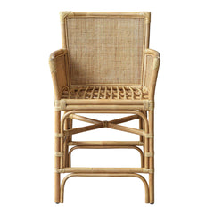 Pacific Brown/White Rattan Counter Stool - Ornate Home