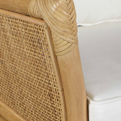 Pacific Brown/White Rattan Counter Stool - Ornate Home