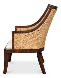 Pacora Brown Lounge Chair - Ornate Home