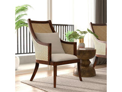 Pacora Brown Lounge Chair - Ornate Home