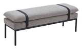 Padd Gray Bench - Ornate Home