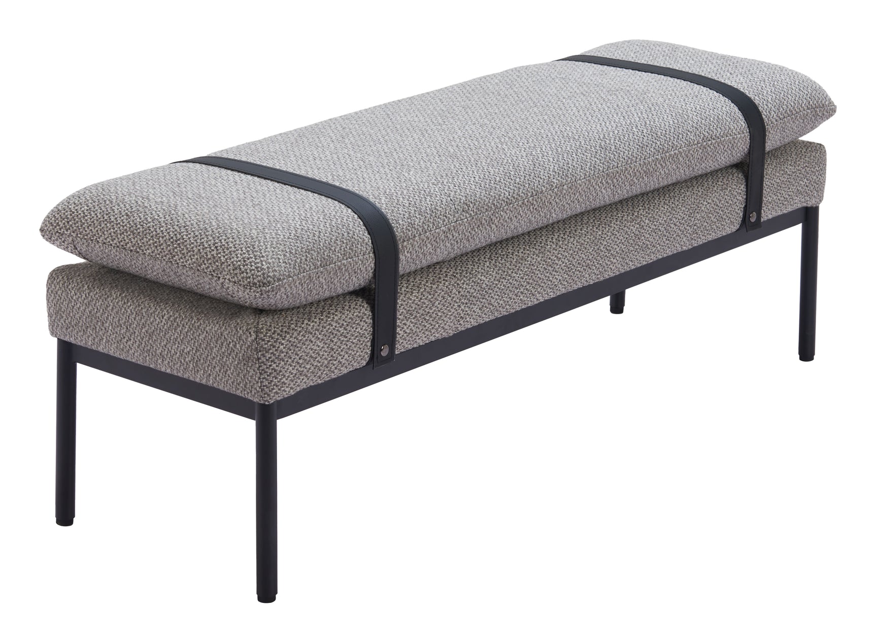 Padd Gray Bench - Ornate Home