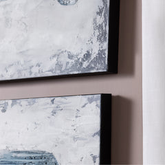 Paddles Up Blue/White Canvas - Ornate Home