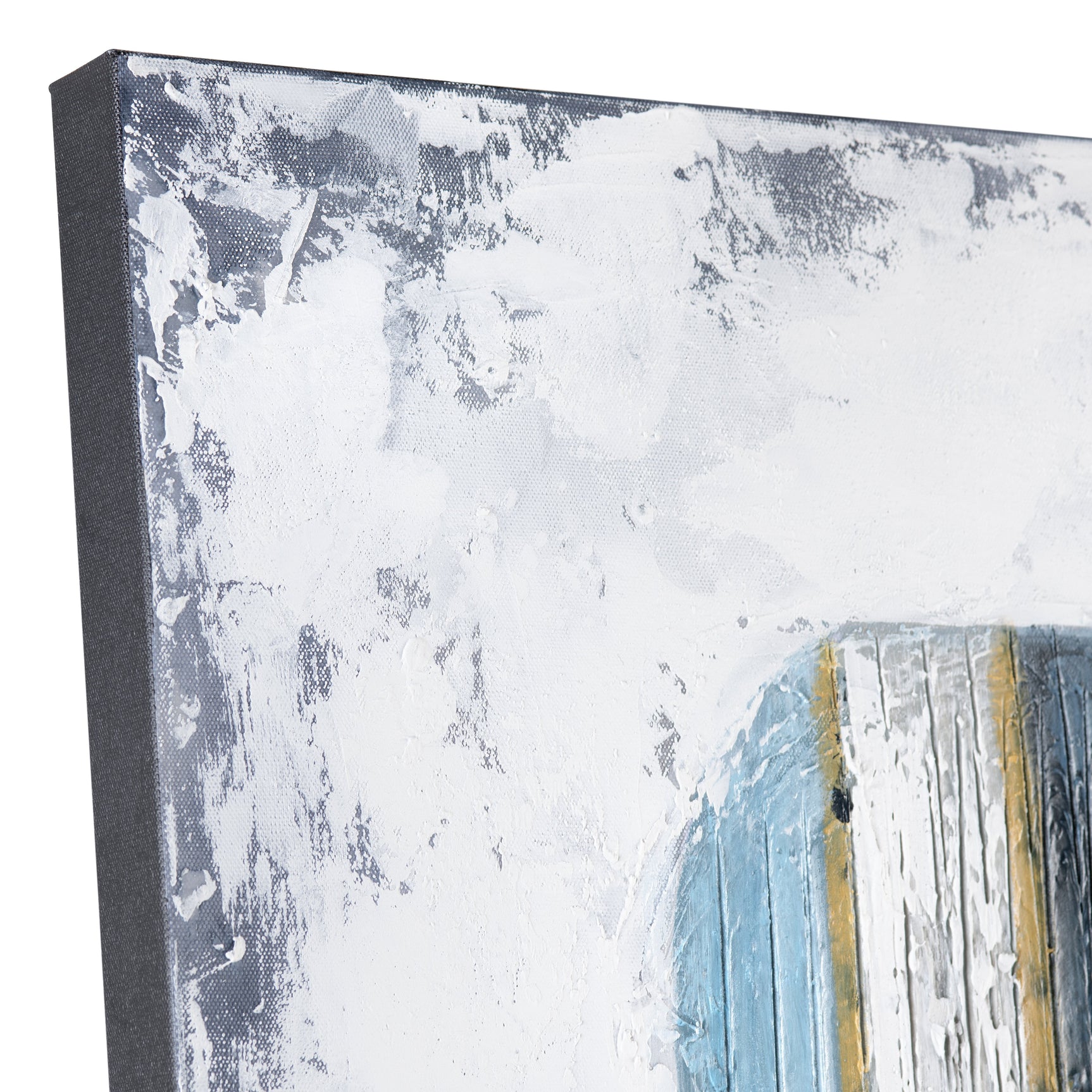 Paddles Up Blue/White Canvas